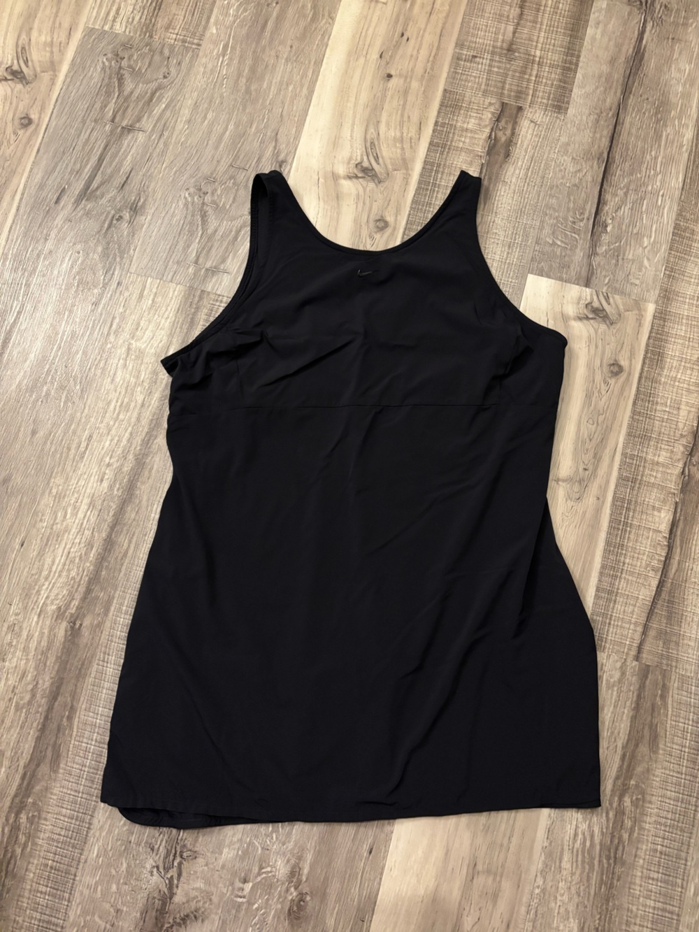 Nike Black Maxi Tank Dress - Sleek Athletic Cut